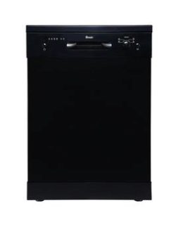 Swan Sdw7080B 12 Place Fullsize Freestanding Dishwasher - Black
